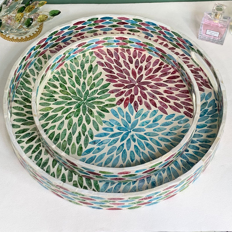 Handmade Mother of Pearl Vanity & Decorative Tray