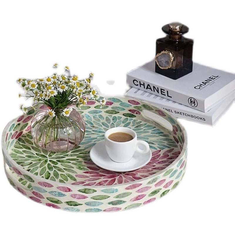 Handmade Mother of Pearl Vanity & Decorative Tray